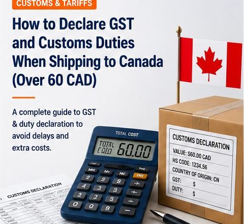 How to Declare GST and Handle Customs When Sending Gifts Worth Over $60 CAD to Canada